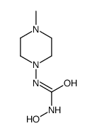 (9CI)-n-羟基-n-(4-甲基-1-哌嗪)-脲结构式