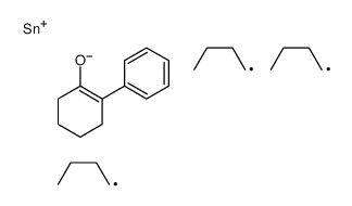 tributyl-(2-phenylcyclohexen-1-yl)oxystannane结构式