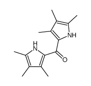 3,3',4,4',5,5'-hexamethyl-2,2'-dipyrryl ketone Structure