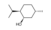 2-isopropyl-5-methylcyclohexan-1-ol结构式