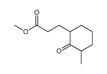 methyl 3-(3-methyl-2-oxocyclohexyl)propanoate结构式