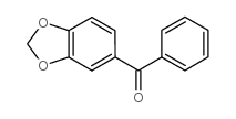 1,3-苯并二氧代l-5-基(苯基)甲酮结构式