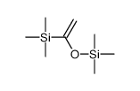 trimethyl(1-trimethylsilylethenoxy)silane Structure