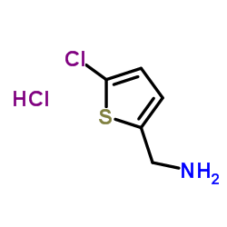 (5-chlorothiophen-2-yl)methanamine hydrochloride Structure
