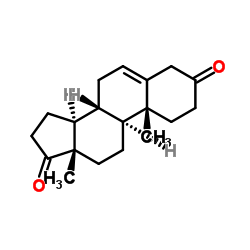 5-Androstenedione Structure