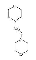 N,N'-bis(morpholino)diazene Structure