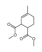 dimethyl 4-methylcyclohex-3-ene-1,2-dicarboxylate Structure