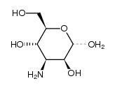 3-Amino-3-deoxy-β-D-mannose结构式