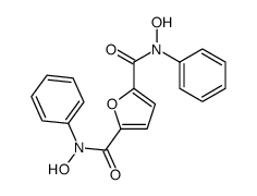 2-N,5-N-dihydroxy-2-N,5-N-diphenylfuran-2,5-dicarboxamide结构式