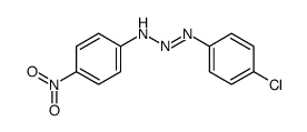 N-[(4-chlorophenyl)diazenyl]-4-nitroaniline结构式