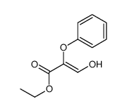 ethyl 3-hydroxy-2-phenoxyprop-2-enoate Structure