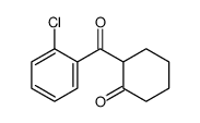 2-(2-chlorobenzoyl)cyclohexan-1-one结构式