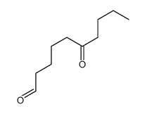 6-oxodecanal Structure