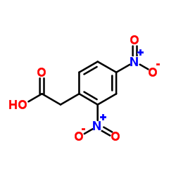 (2,4-Dinitrophenyl)acetic acid Structure