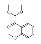 2,2-dimethoxy-1-(2-methoxyphenyl)ethanone结构式