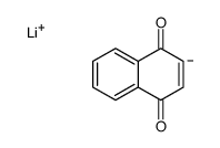 lithium,2H-naphthalen-2-ide-1,4-dione Structure