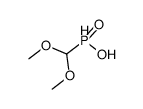 (dimethoxymethyl)phosphinic acid结构式