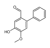 5-hydroxy-4-methoxy-2-phenylbenzaldehyde结构式