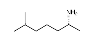 (R)-2-AMINO-6-METHYLHEPTANE Structure