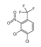 1,2-dichloro-3-nitro-4-(trifluoromethyl)benzene Structure