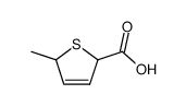 5-methyl-2,5-dihydrothiophene-2-carboxylic acid Structure
