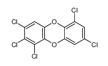 1,2,3,6,8-Pentachlorodibenzo[1,4]dioxin结构式