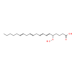 arachidonic acid 5-hydroperoxide结构式