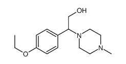 2-(4-ethoxyphenyl)-2-(4-methylpiperazin-1-yl)ethanol结构式