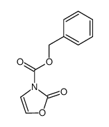 3-benzyloxycarbonyl-2-oxazolone结构式