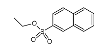 naphthalene-2-sulfonic acid ethyl ester Structure