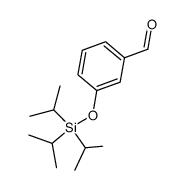 3-[(triisopropylsilyl)oxy]benzaldehyde Structure