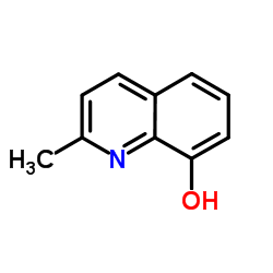 8-羟基喹哪啶结构式