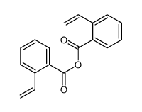 (2-ethenylbenzoyl) 2-ethenylbenzoate Structure