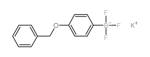 Potassium (4-Benzyloxyphenyl)Trifluoroborate structure