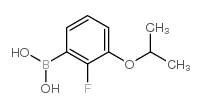 2-氟-3-异丙氧基苯硼酸结构式