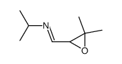 2-Propanamine,N-[(3,3-dimethyl-2-oxiranyl)methylene]-结构式