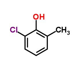 2-Chloro-6-methylphenol structure