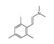 N,N-dimethyl-2-(2,4,6-trimethylphenyl)ethenamine结构式