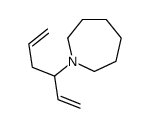 1-hexa-1,5-dien-3-ylazepane结构式