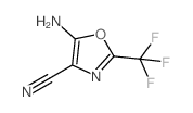 5-氨基-2-(三氟甲基)噁唑-4-甲腈结构式