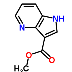 4-氮杂吲哚-3-甲酸甲酯结构式