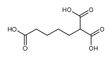 pentane-1,1,5-tricarboxylic acid Structure
