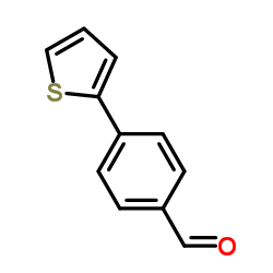 4-(2-噻吩基)苯甲醛结构式