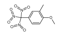 2-methyl-4-(trinitromethyl)anisole Structure