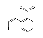 (Z)-1-(2-iodovinyl)-2-nitrobenzene Structure