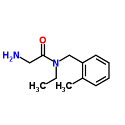 N-Ethyl-N-(2-methylbenzyl)glycinamide结构式
