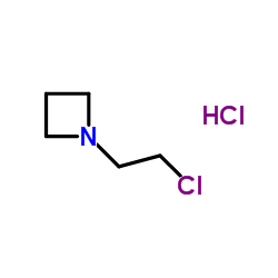 1-(2-Chloroethyl)azetidine hydrochloride (1:1) Structure