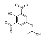 N-(4-Hydroxy-3,5-dinitrophenyl)acetamide结构式