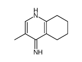 4-Quinolinamine,5,6,7,8-tetrahydro-3-methyl- Structure