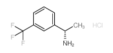 (S)-1-(3-(Trifluoromethyl)phenyl)ethanamine hydrochloride Structure